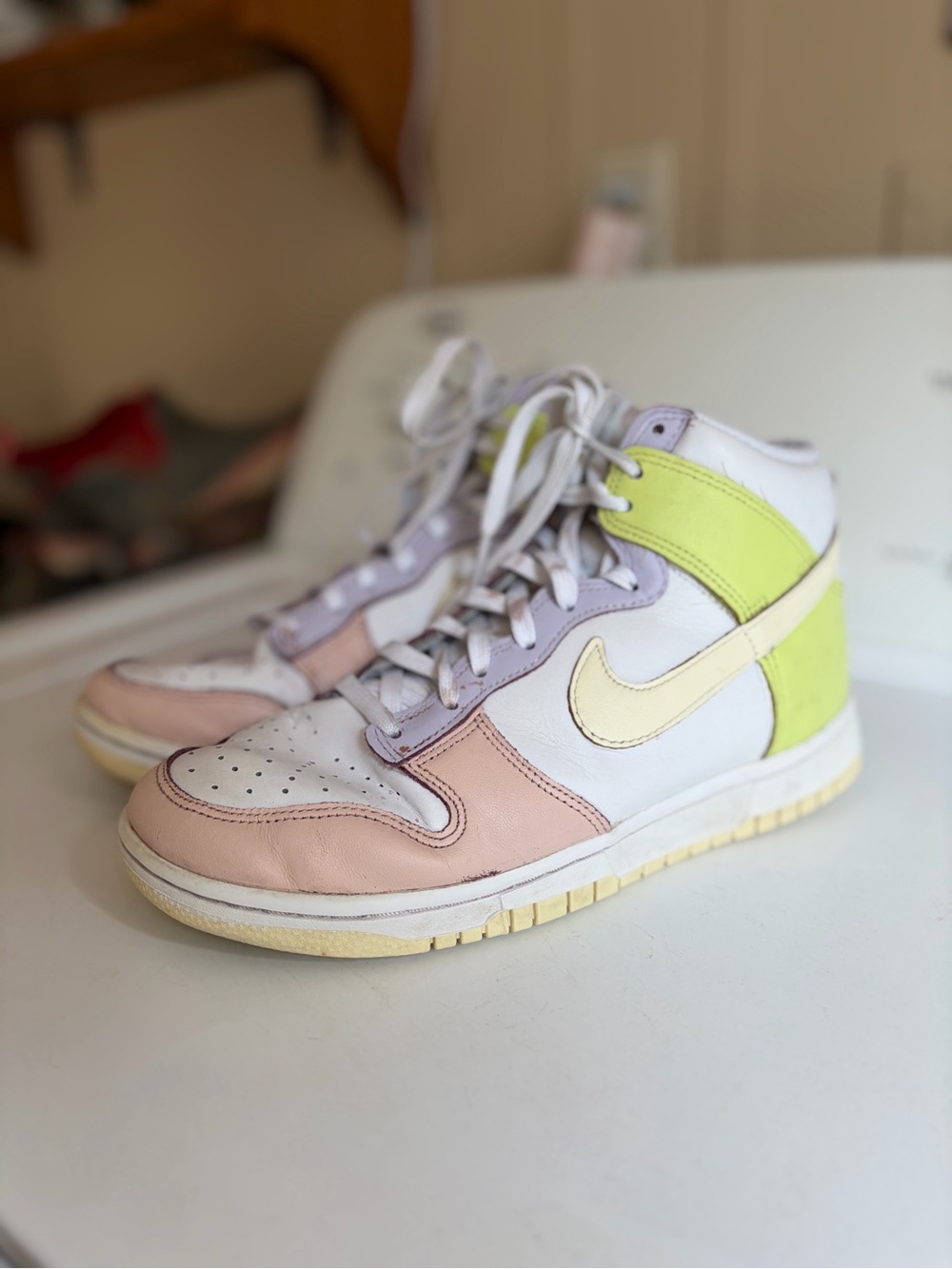 Womens Lemon Twist Nike Dunks